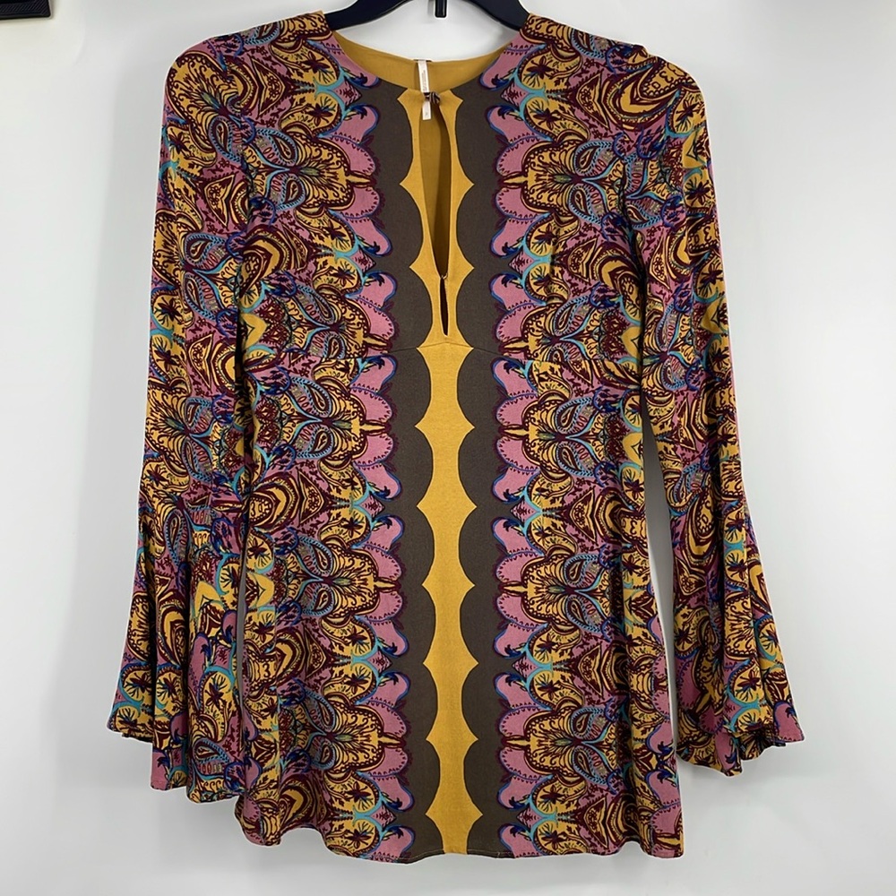 Free People Ossie Vibes tunic boho dress Size 2